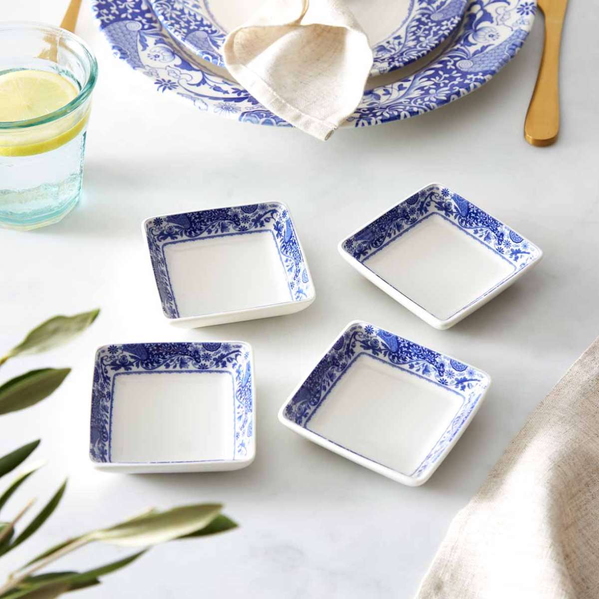 Brocato Set of 4 Square Dishes image number null